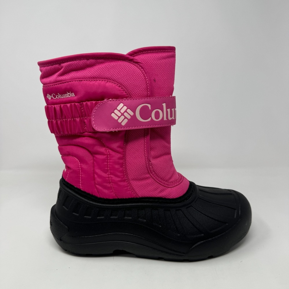 Columbia Powderbug Plus II Snow Boots Pink Black BY6077-695 400g Women's Size 6
